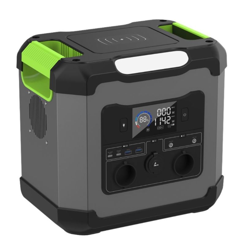 انرژی گرم 1500W/2000W/1200W نیروگاه خورشیدی قابل حمل با خروجی نوع C1 12V / 3A