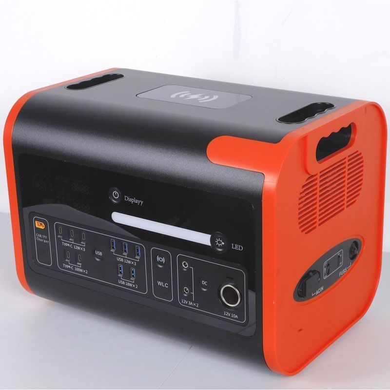 AT22 شارژ خورشیدی 800W ایستگاه برق قابل حمل برای خانه های بزرگ در فضای باز