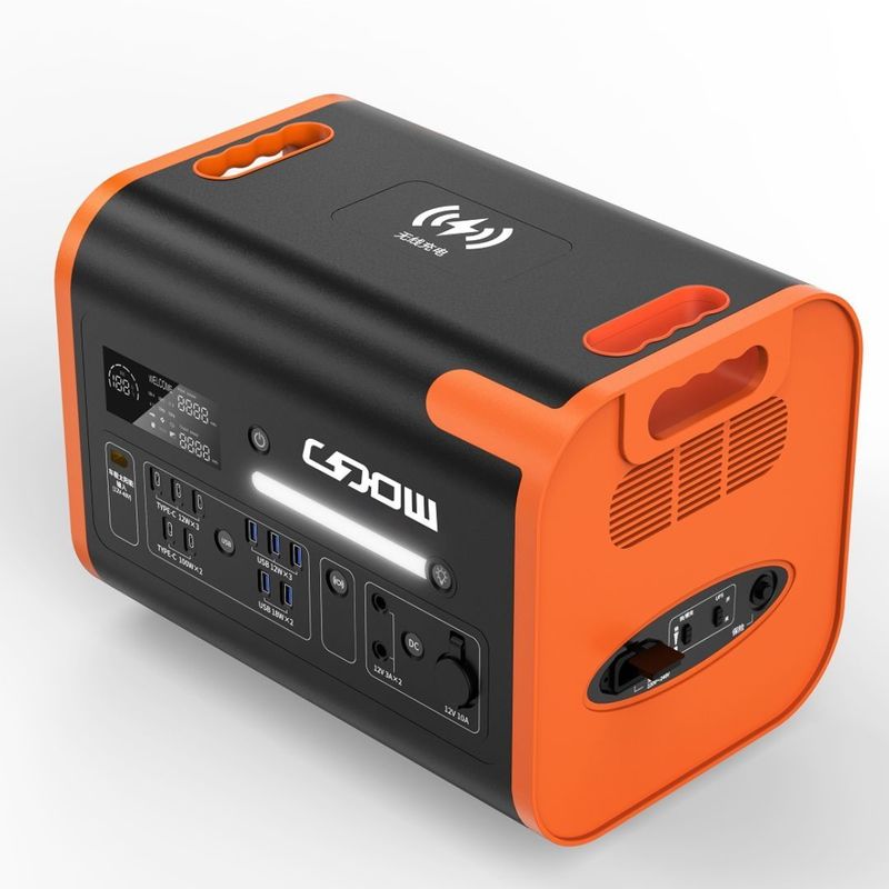 3500W خروجی برق ثابت AC/DC خروجی UPS قابل حمل برای ایستگاه ذخیره انرژی خانگی