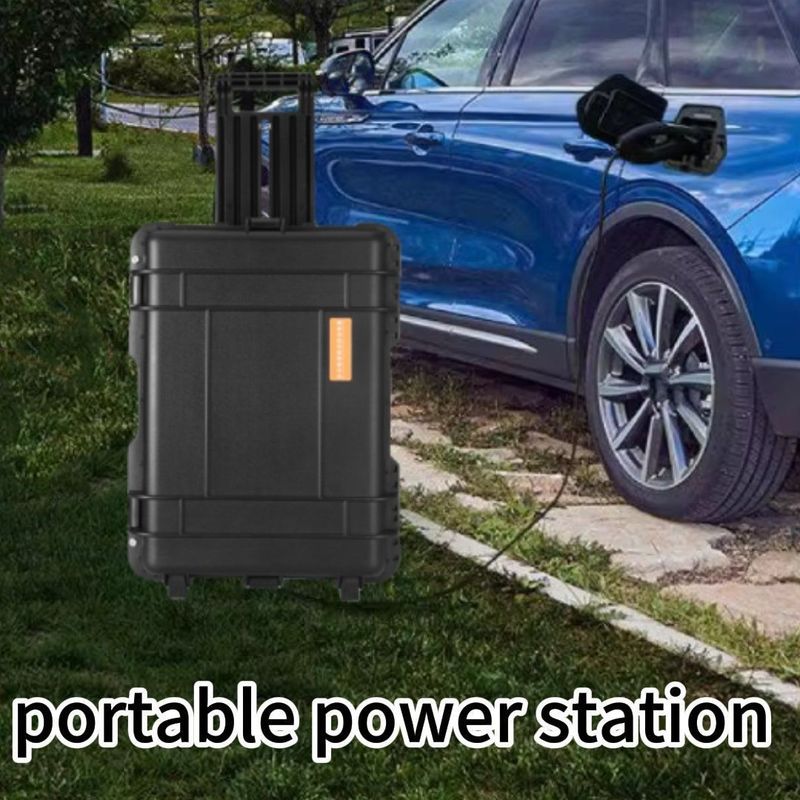 کمپکت موبایل 600W / 3000W / 4000W باتری لیتیوم ایستگاه برق UPS برای کمپینگ در فضای باز