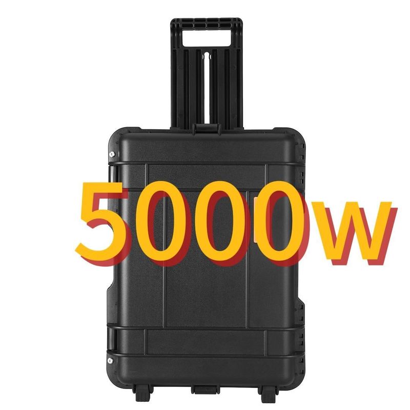5000 ولت/5000 ولت/2200 ولت/3000 ولت AC LiFePO4 ژنراتور خورشیدی نیروگاه برق بیرونی 110V/220V