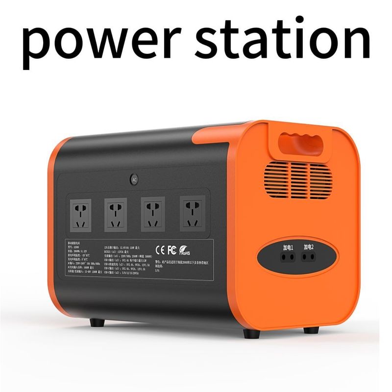 AT22 40ah برق اضطراری موبایل باتری لیتیوم یون 2200W/2400W ایستگاه برق در فضای باز