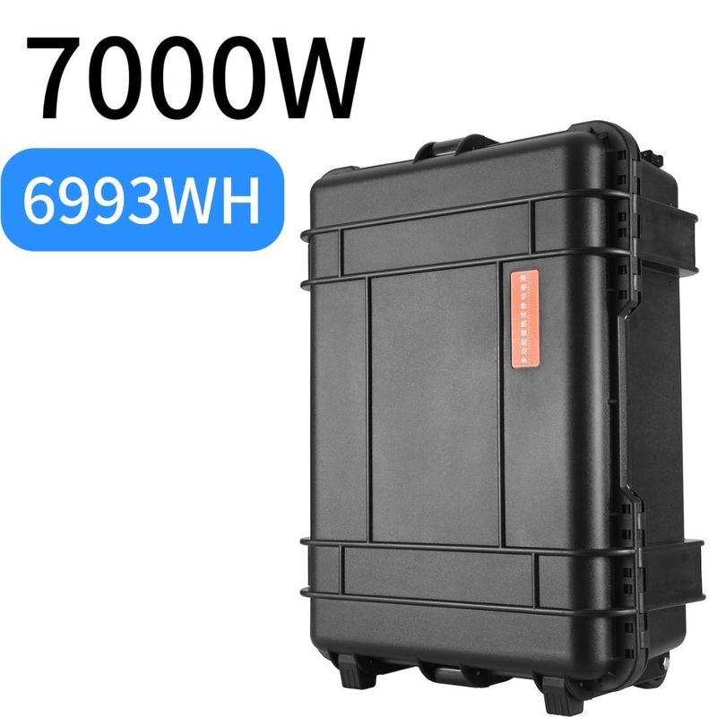 ایستگاه برق خورشیدی قابل حمل 7000W/5000W/3000W برای شارژ اضطراری در خارج از منزل