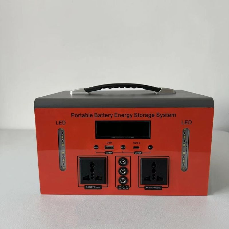 خروجی USB و 12V DC ایستگاه برق خورشیدی تلفن همراه برای کمپینگ در فضای باز 300W/500W خروجی