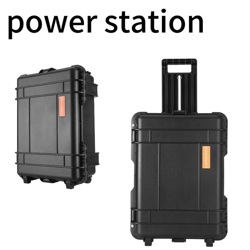 حالت شارژ شبکه 7000W 6993wh باتری LiFePO4 در فضای باز کمپینگ ایستگاه برق قابل حمل