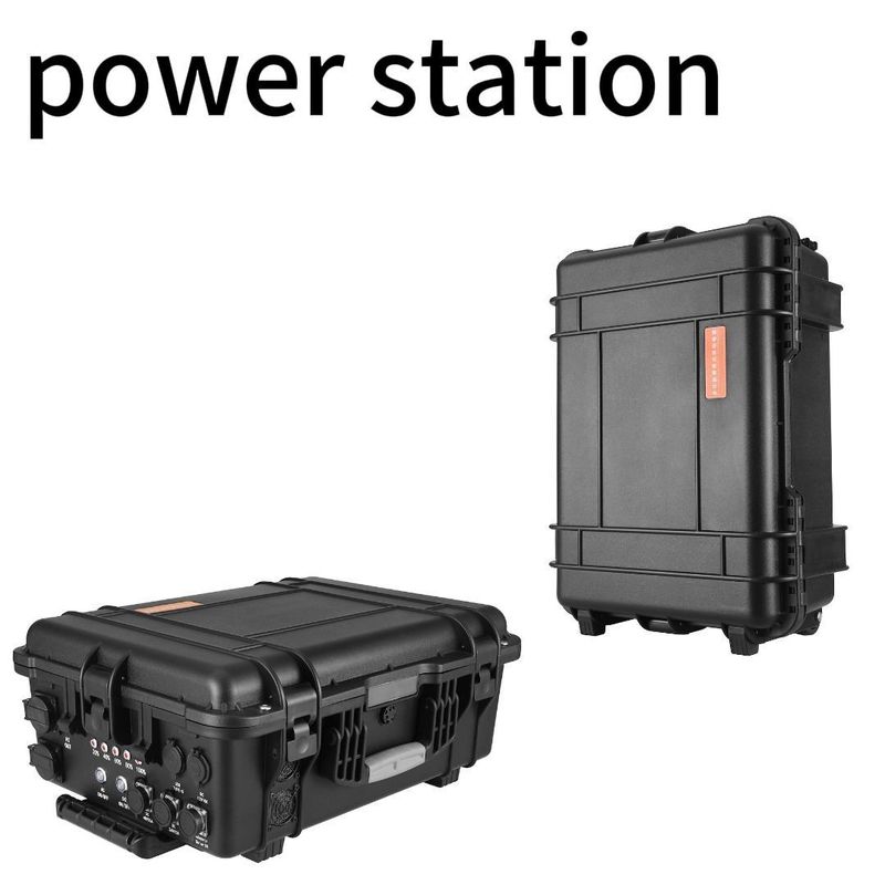 110V/220V AC خروجی شارژر قابل حمل خانه و کمپینگ 6000W 6212Wh با پنل خورشیدی USB