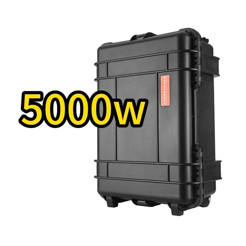 110V/230V5000W Power ایستگاه برق خورشیدی قابل حمل برای خانه RV Outdoor Charging Bank