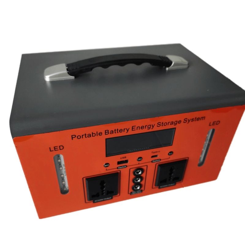 ایستگاه برق قابل حمل 300W/500W با پورت USB و پایگاه برق AC برای کمپینگ یا برق اضطراری