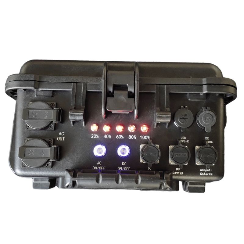 4000W/3840wh مرکز برق باتری قابل حمل راه حل کامل برای کمپینگ و خانه
