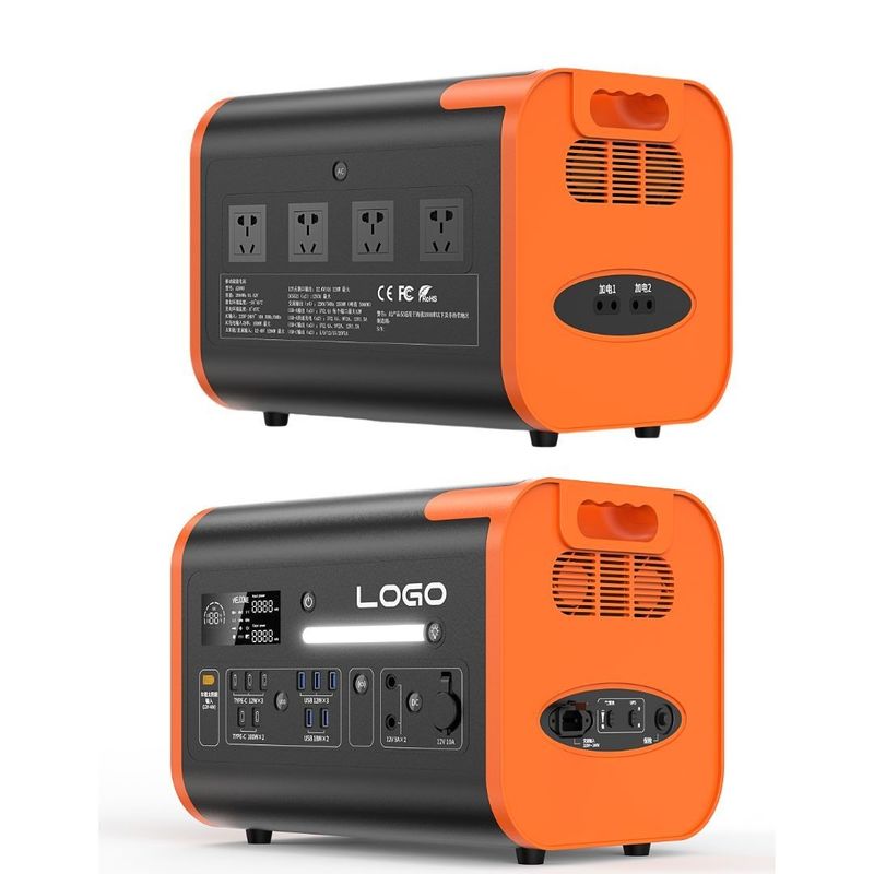 LiFePO4 پمپ برق قابل حمل 40ah/2200W/2400W برای شارژ چند صحنه و اضطراری
