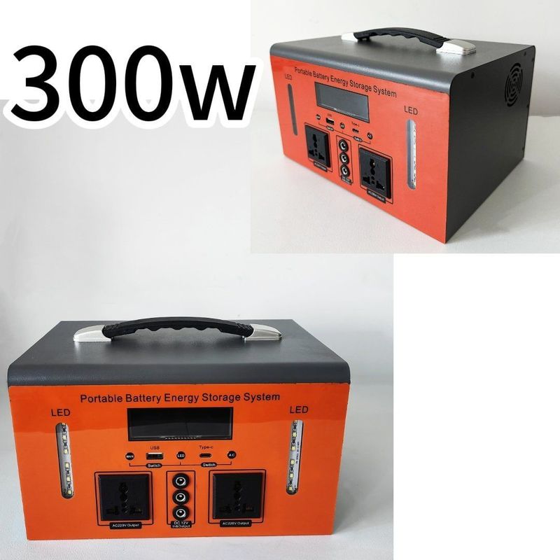 300W/110V/220V XT300 ایستگاه برق در فضای باز برای شارژ در حال حرکت