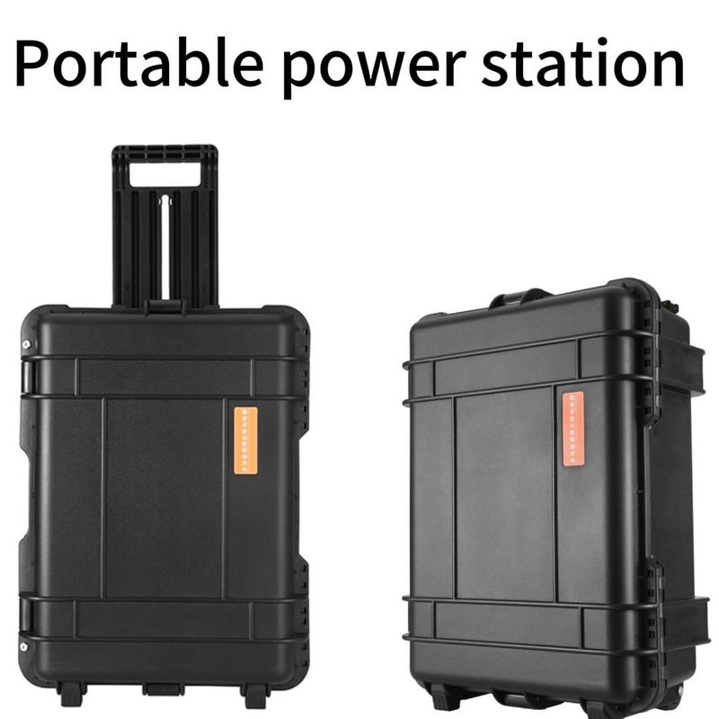 LiFePO4 نیروگاه خورشیدی قابل حمل 5000W/4800wh با وزن ناخالص بسته 50.000kg