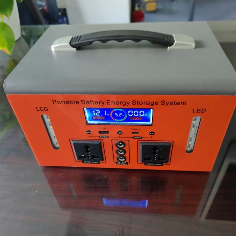 500W/1000W XT500 کمپینگ در فضای باز ایستگاه برق باتری قابل حمل برای فعالیت های در فضای باز